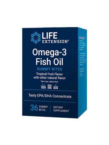 Омега-3 750 mg (EPA 300 mg DHA 225 mg), 36 желирани таблетки