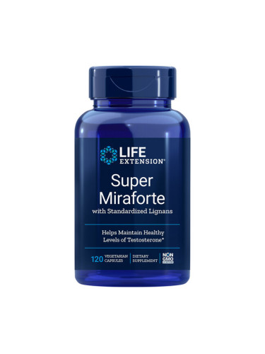 Super Miraforte with Standardized Lignans / Формула за мъже, 120 капсули