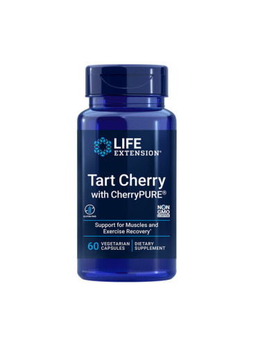 Tart Cherry with Cherry PURE - Екстракт от вишна, х 60 V капсули