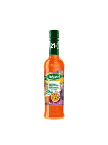 Сироп с маракуя, праскова + витамин С, D3, B6 и цинк 420 ml | Herbapol