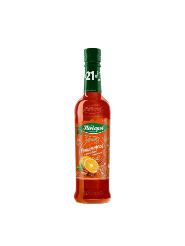 Сироп с карамфил, канела + витамин С, D3, В6 и цинк 420 ml | Herbapol