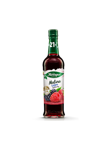 Сироп с  малина и къпина 420 ml | Herbapol