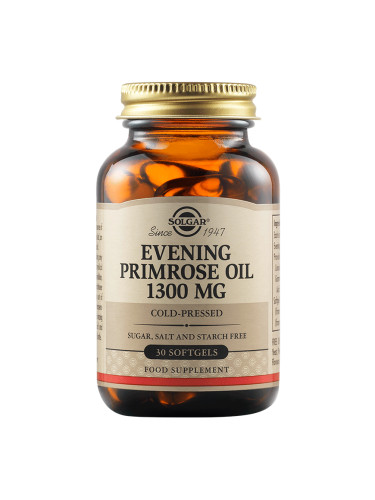 SOLGAR - Evening Primrose Oil 1300 mg - 30 меки капсули