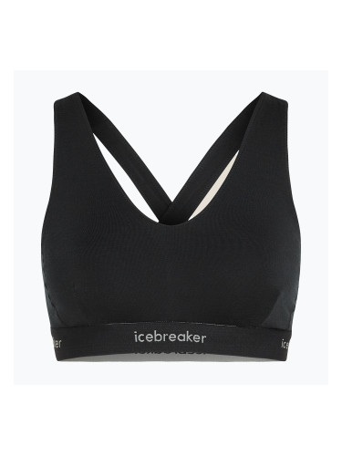 Icebreaker Merino 125 Cool-Lite Sprite термо сутиен с раменни гърбове черен