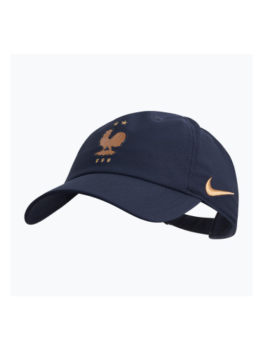 Шапка с козирка Nike Club France Poly blackened blue