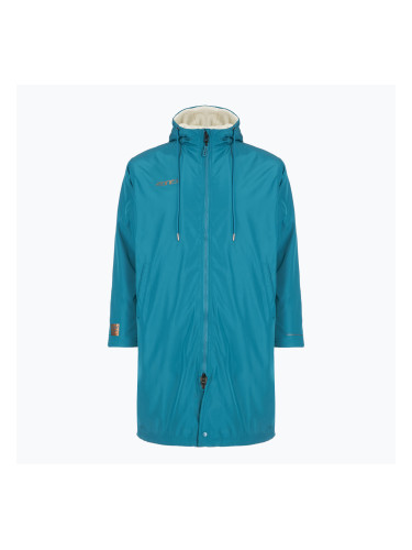 Дълго яке ZONE3 Recycled Thermo-tech Robe Parka teal/copper