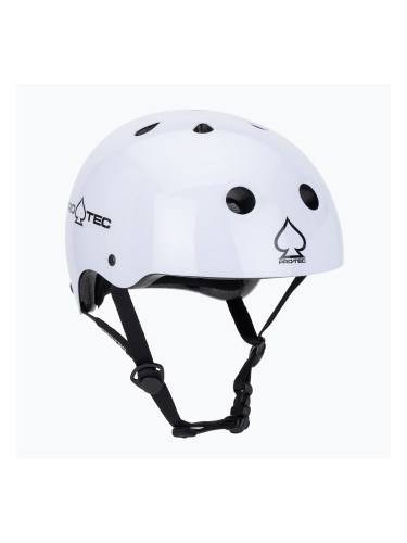Pro-Tec Classic Сертифицирана каска бял гланц