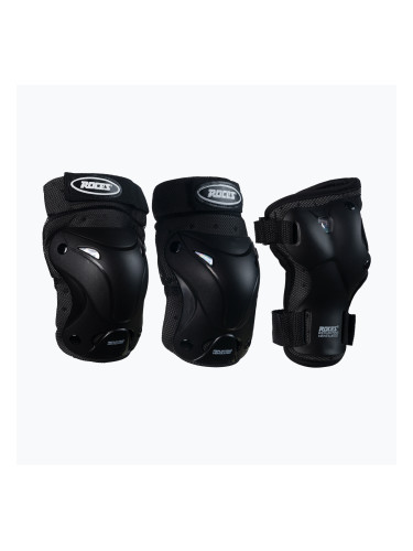 Roces Проветриви протектори 3 Pack Комплект 001 черен 301332