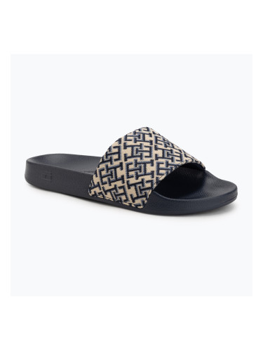 Дамски чехли Tommy Hilfiger Monogram space blue