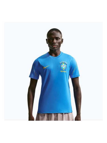 Мъжка футболна фланелка Nike Brazil Strike light photo blue/light menta/midwest gold