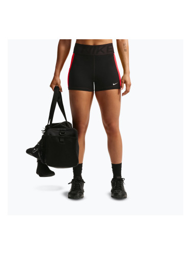 Дамски тренировъчни шорти Nike Pro Sculpt Dri-Fit High-Waisted Biker 5" black/light crimson/white