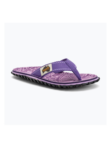 Gumbies Islander лилави джапанки с подпис