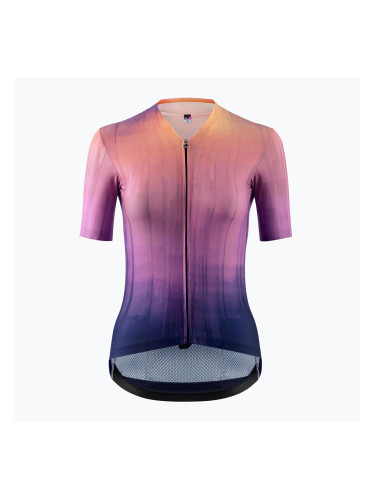 Дамска тениска за колоездене ASSOS Dyora R S11 Surface violet trip