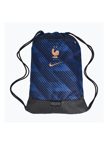 Торба/Чувал Nike Academy France AOP 18 l blackened blue/game royal