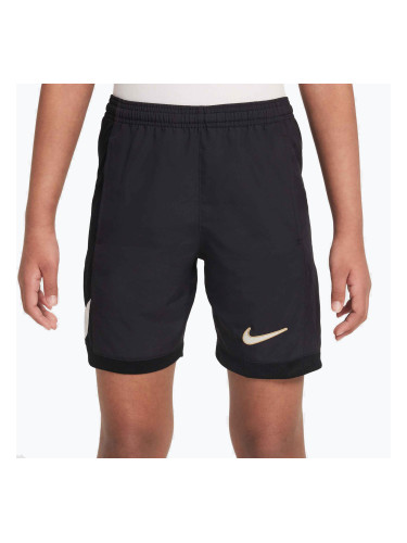 Детски футболни шорти Nike Academy Dri-Fit Jr black/black/pale ivory/pale ivory