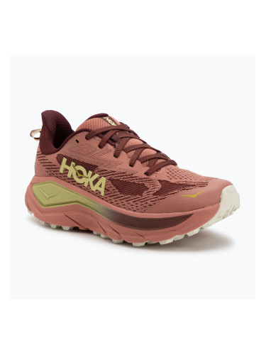 Дамски обувки за бягане HOKA Challenger 8 Wide blush / dark cedar