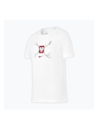Футболна тениска Nike Graphic Poland white