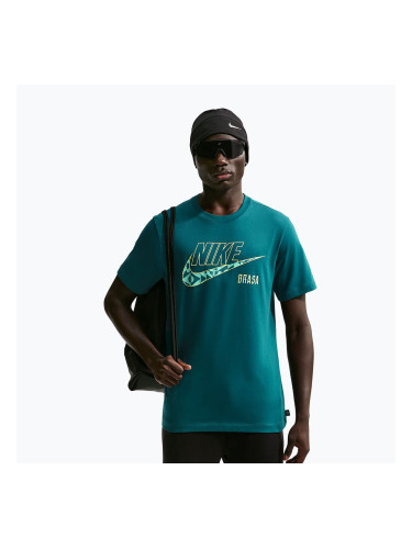 Мъжка футболна фланелка Nike Brazil Soccer geode teal