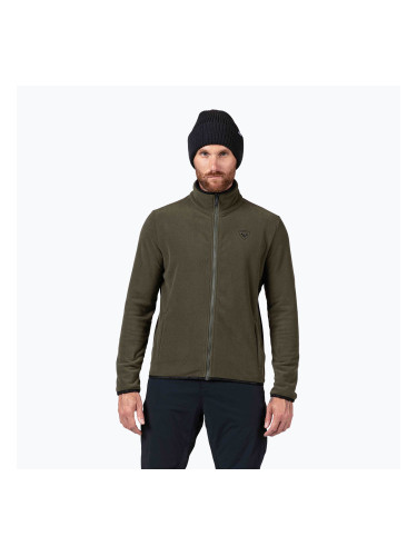 Мъжки суитшърт Rossignol Strawpile Fleece Fz olive shadow