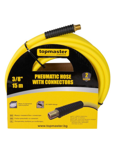 Маркуч за въздух 3/8", 15 м, Top Master Pro 344109