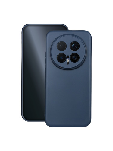 Силиконов кейс iPaky матиран, За Honor Magic8 Pro, Тъмносин