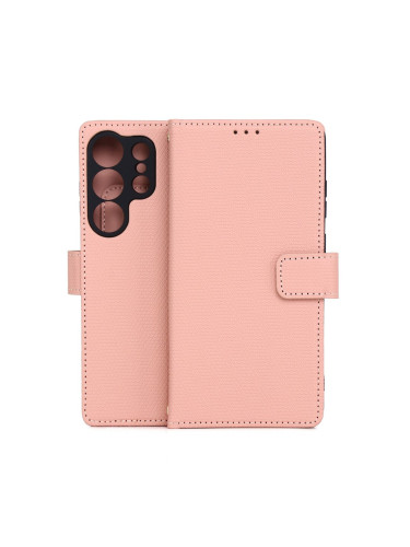 Калъф тефтер Smart Triangle, За Samsung Galaxy S26 Ultra, Розов