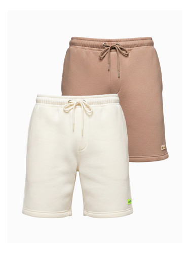 Ombre Set of two UNISEX shorts with elastic waistband
