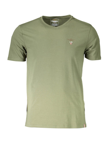 Зелена мъжка тениска AERONAUTICA MILITARE