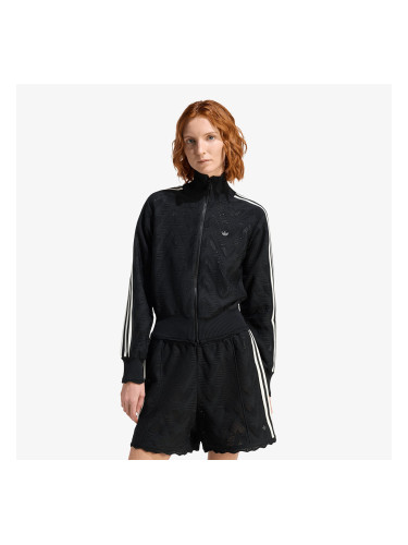 Суитшърт adidas Firebird Tracktop Black/ Black M