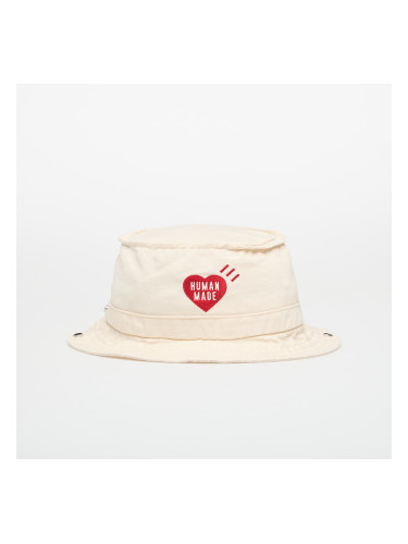 Шапка HUMAN MADE Bucket Hat White M
