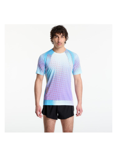 Тениска SOAR Printed Tech T Blue/ Magenta L