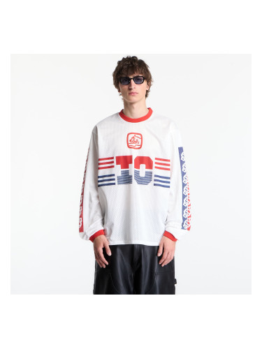 Джърси Billionaire Boys Club Icecream Moto Ls Mesh Shirt White L
