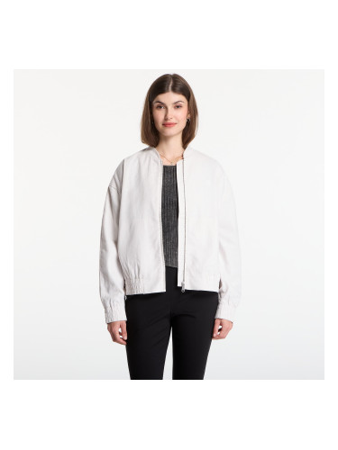 Елек Calvin Klein Linen Bomber Jacket White Sand XS