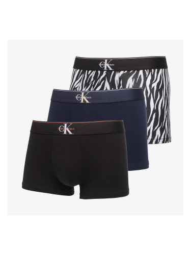 Боксерки Calvin Klein Trunk 3-Pack Blue L