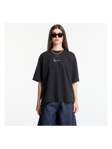 Тениска Karl Kani Signature Stencil Peached Oversized T-Shirt Black S
