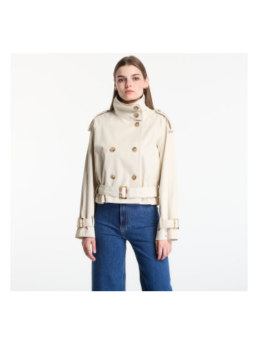 Яке Tommy Hilfiger Cotton Crop Trench Jacket Light Silt S