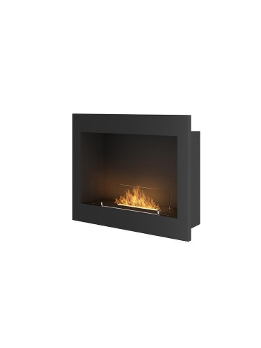 Биокамина Frame 600 Black + стъкло