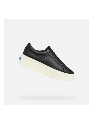 Black Women's Geox Sneakers Gxcp-03 - Women's