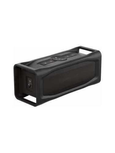 LifeProof Aquaphonics AQ11 Speaker - водоустойчив безжичен спийкър с микрофон и вградена батерия, зареждащ мобилни устройства (черен)