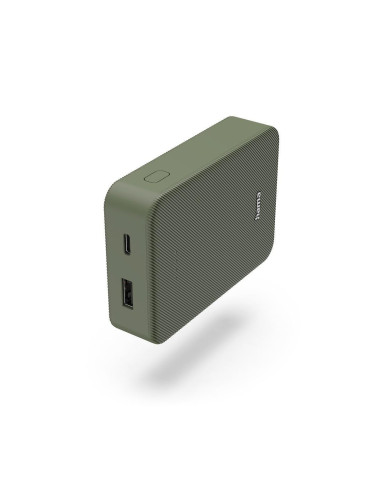 Външна батерия Hama 201713, "Colour 10" зелена 10000 mAh