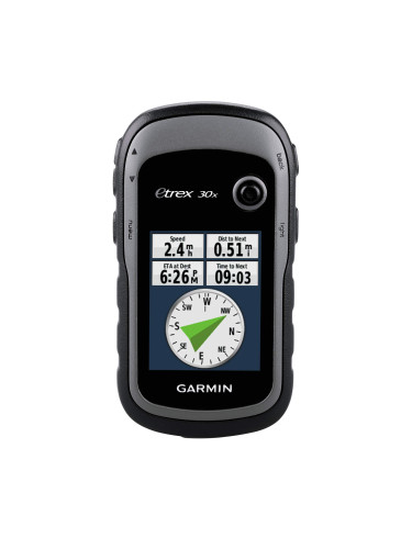 Garmin eTrex 30x - Ръчно GPS устройство с електронен компас, увеличена памет и подобрена резолюция