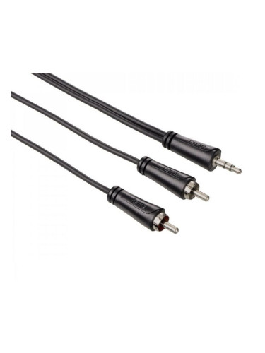Кабел Hama 205261/122296 2RCA - JACK 3.5 MM 3M