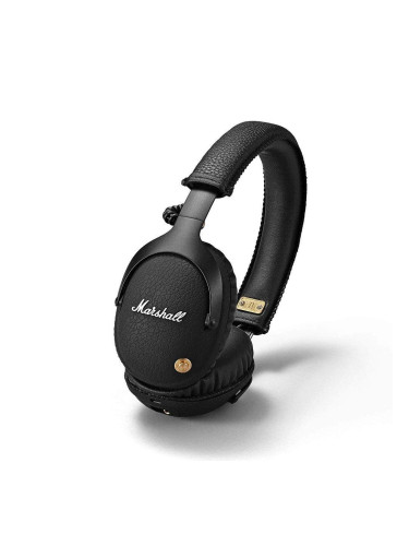 Marshall Monitor Bluetooth Wireless Headphones - аудиофилски безжични слушалки с микрофон (черен)