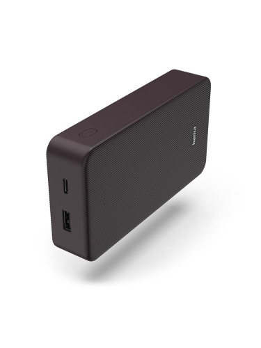 Външна батерия Hama 201715, "Colour 20" тъмно лилавo 20000 mAh