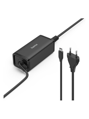 Зарядно устройство Hama 200024 USB-C, Gan, (PD), 5-20V/100W