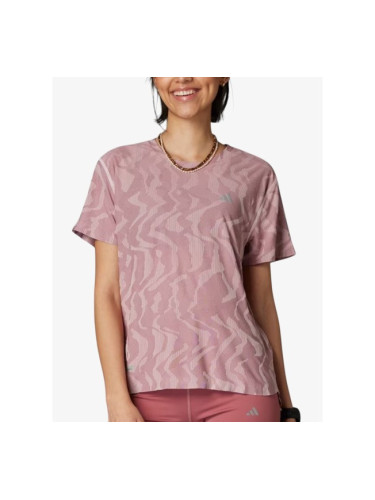 ADIDAS Ultimate HEAT RDY Engineered Running Tee Pink