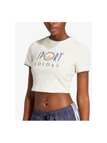 ADIDAS Sport Graphic Baby Tee White