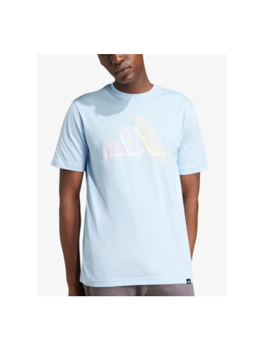 ADIDAS Lounge Ice Graphic Tee Blue