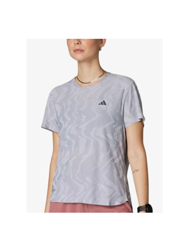 ADIDAS Ultimate HEAT.RDY Engineered Running Tee Gray