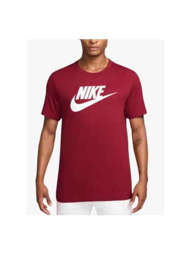 NIKE Tee Icon Futura Crimson Red